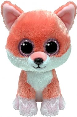 PELUCHE TY BEANIE BABIES - VIXEN RENARD ORANGE PETIT 6